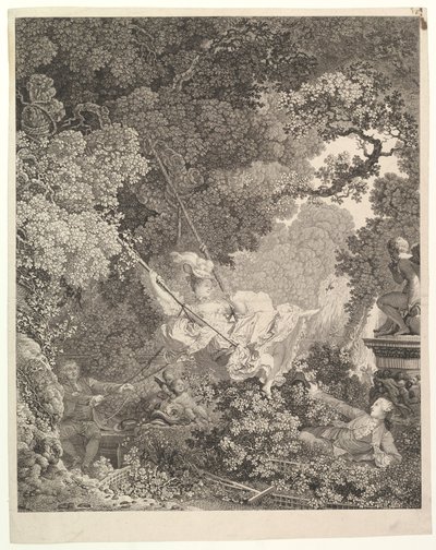 The Hazards glade for Escarpolette.n.d. af Nicolas de Launay