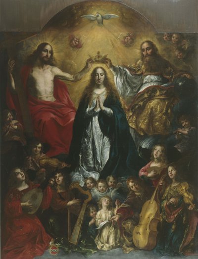 Kroningen af Maria af Nicolas de Liemaker