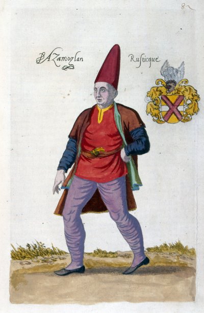 Tyrkisk mand (illustration) af Nicolas de Nicolay