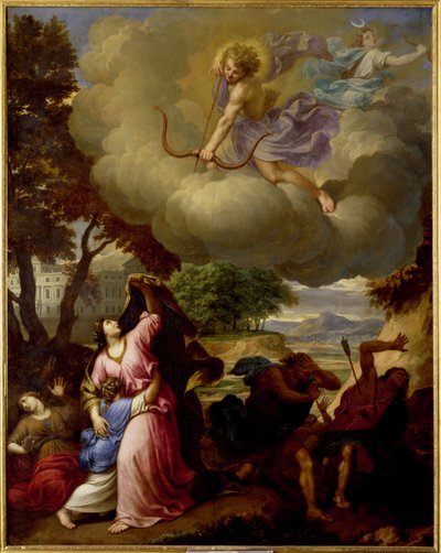 Niobes børn af Nicolas de Platte-Montagne