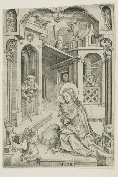 Fødselen af Nicolaus Alexander Mair von Landshut