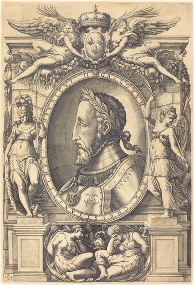 Henri II, konge af Frankrig af Nicolaus Beatrizet