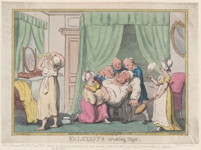 Falstaffs bryllupsnat, oktober 1807., oktober 1807. af Nicolaus Heideloff