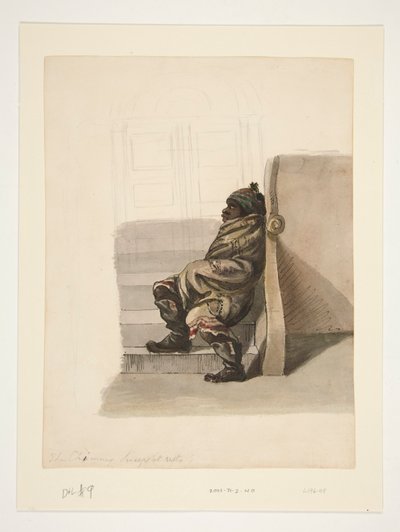 Skorstensfejeren i hvile af Nicolino Calyo