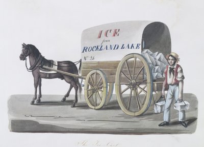 Isvognen, 1840-48 af Nicolino Calyo