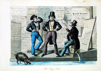 The Soap-lorks, ca. 1840 (akvarel på papir) af Nicolino Calyo