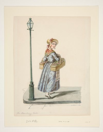 Jordbærpigen af Nicolino Calyo