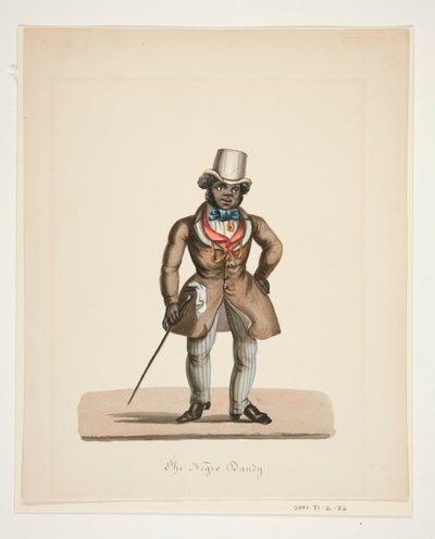 Den sorte dandy af Nicolino Calyo
