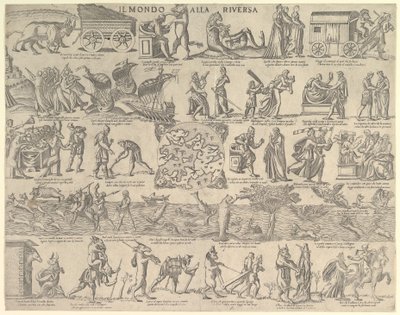 Verden vendte op og ned Verden vendte op og ned, 1552-79. af Nicolo Nelli