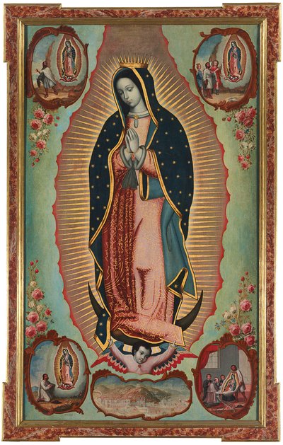 Jomfru af Guadalupe af Nicolás Enríquez