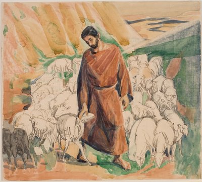 Den gode hyrde af Niels Larsen Stevns