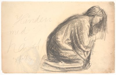 Knælende Maria af Niels Larsen Stevns
