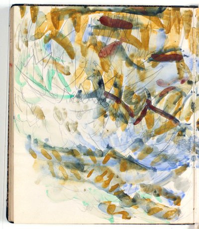 Studie af buskads af Niels Larsen Stevns