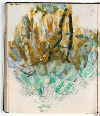 Studie af buskads af Niels Larsen Stevns