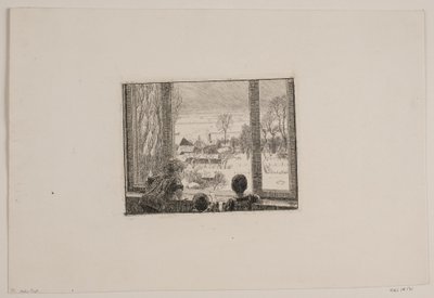 Børnene ved vinduet af Niels Skovgaard