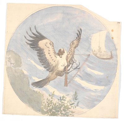 Odysseus sejler forbi Sirenernes ø af Niels Skovgaard