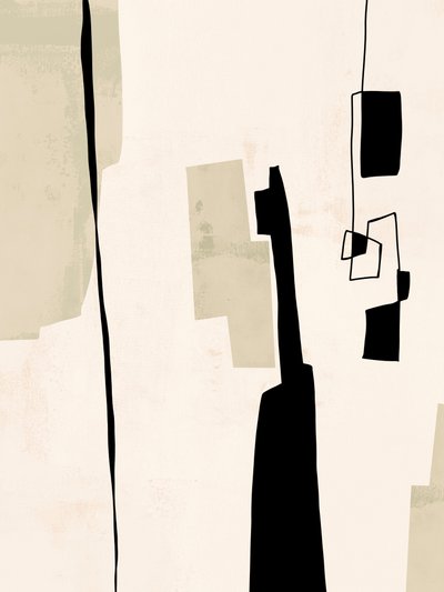 Flydende abstrakte former af Nikita Jariwala