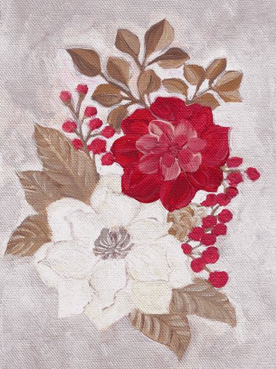 Vinterblomsterbuket af Nikita Jariwala