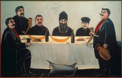Festessen af Niko Pirosmani