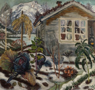 Tidligt efterår (olie på lærred) af Nikolai Astrup