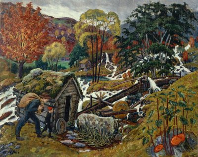 Kvinders gong af Nikolai Astrup