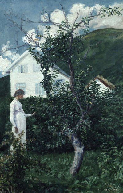 Sidste sommerdage, ca. 1911 (olie på lærred) af Nikolai Astrup