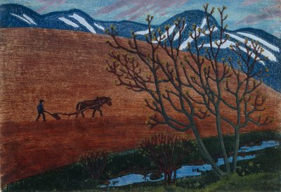 Plovnat af Nikolai Astrup