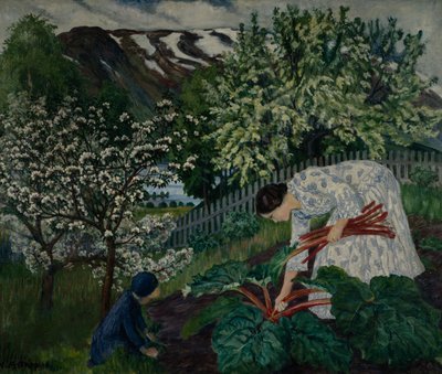 Rabarber af Nikolai Astrup