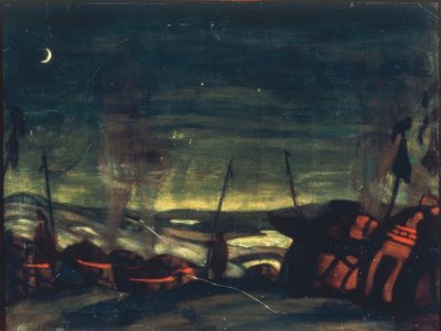 Borodin, Prins Igor / Scene v. Roerich af Nikolai Konstantinowitsch Roerich