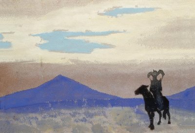 Moderen til Djengis Khan / maleri af N.K. Roerich af Nikolai Konstantinowitsch Roerich