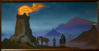 Sejrens flamme af Nikolai Konstantinowitsch Roerich