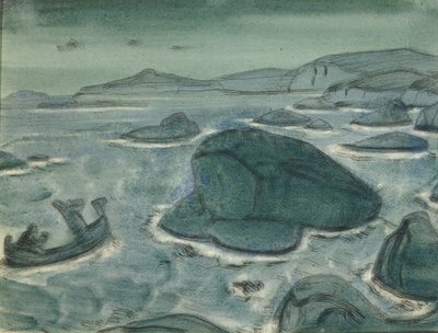 Kæmpekvinde Kriemhild, 1915 af Nikolai Konstantinowitsch Roerich