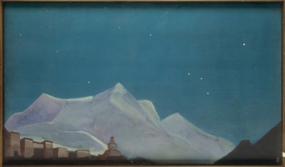 Hemis, kloster / maleri af N.K. Roerich af Nikolai Konstantinowitsch Roerich