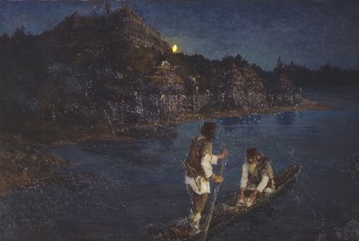 Messenger, 1897 af Nikolai Konstantinowitsch Roerich