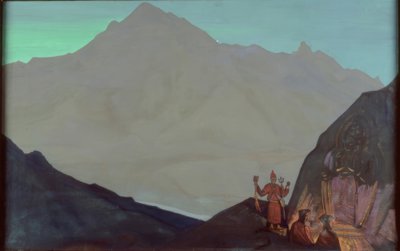 N.K.Roerich, Chenrezig, Vesttibet af Nikolai Konstantinowitsch Roerich