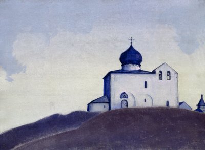 N.K. Roerich, St. Sergius-kirken i Amerika af Nikolai Konstantinowitsch Roerich