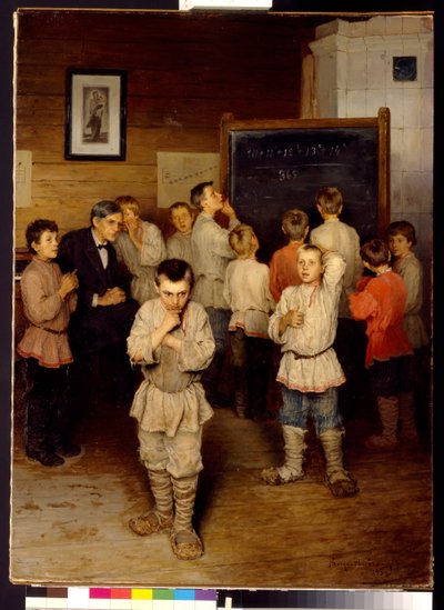Mentalregning i folkeskolen af Nikolai Petrovich Bogdanov Belsky