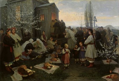 Påskemesse i Ukraine af Nikolai Pimonenko