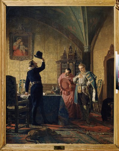 Den falske Dimitri (den første, eller Dimitri II af Nikolai Vasilievich Nevrev