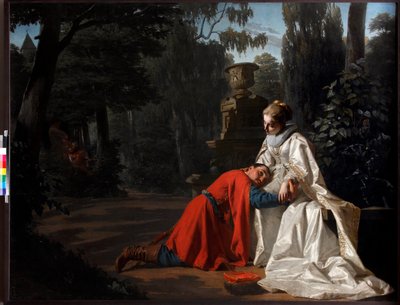 "Pan Voyevoda" Illustration til operaen af ​​Nikolai Rimsky-Korsakov (Rimsky eller Rimsky Korsakov) (1844-1908) af Nikolai Vasilievich Nevrev