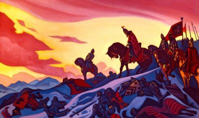 Alexander Nevsky af Nikolai Konstantinowitsch Roerich