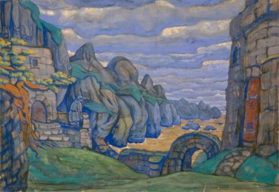 Wagner, Tristan / Roerichs scene af Nikolai Konstantinowitsch Roerich
