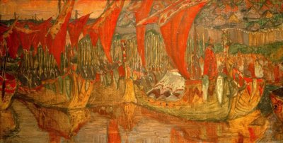 Vladimirs tur til Korsun af Nikolai Konstantinowitsch Roerich