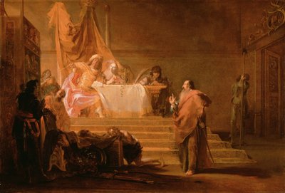 Solon før Croesus af Nikolaus Knüpfer