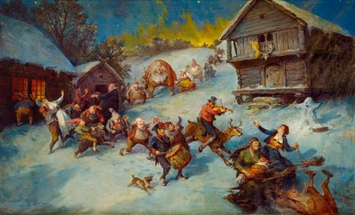 juleshopping af Nils Bergslien