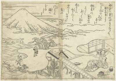 Drømmer om Fuji af Nishikawa Sukenobu (attributed to)
