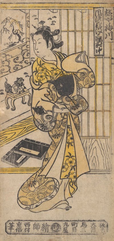 Huset Umegawa. af Nishimura Shigenobu