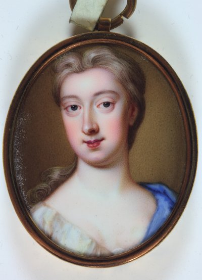 Lady Henrietta Cavendish Holles Harley (emalje på guld) af Noah or Seeman Abraham (fl.1751) (attr.to) Seaman
