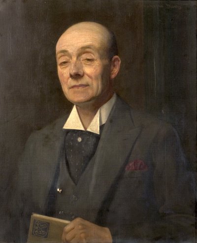 Edward P. Day, Master of Bingham Public Elementary School (olie på lærred) af Noel Denholm Davis