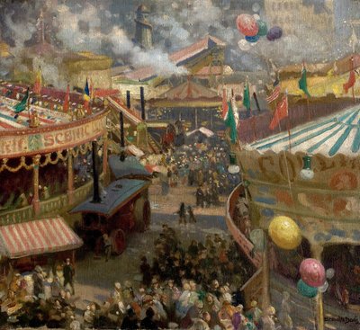 Nottingham Goose Fair af Noel Denholm Davis